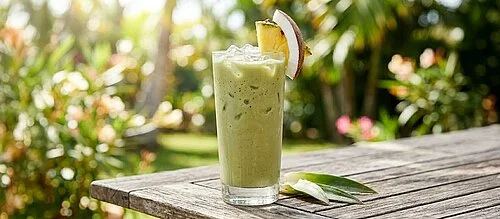 matcha coco pour une pause fraîcheur